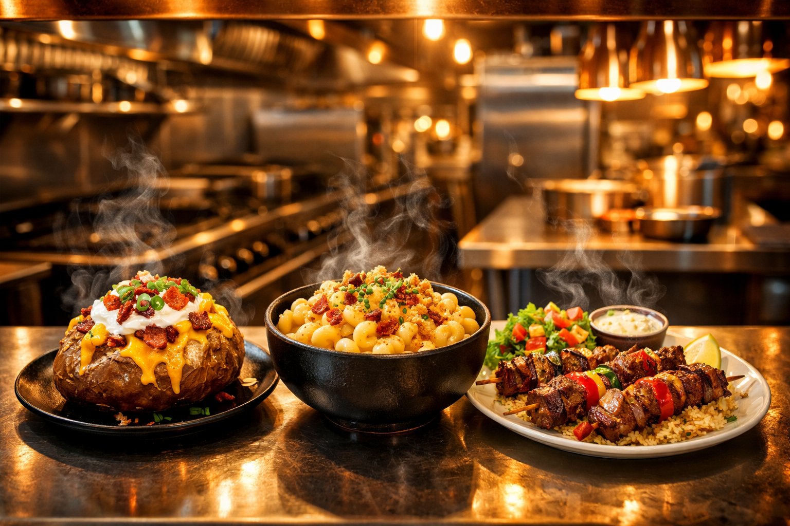 Three signature dishes from Big Brand Energy brands